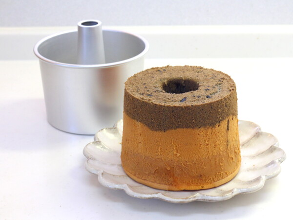 画像 黒ゴマの2層シフォンケーキの作り方の手順8