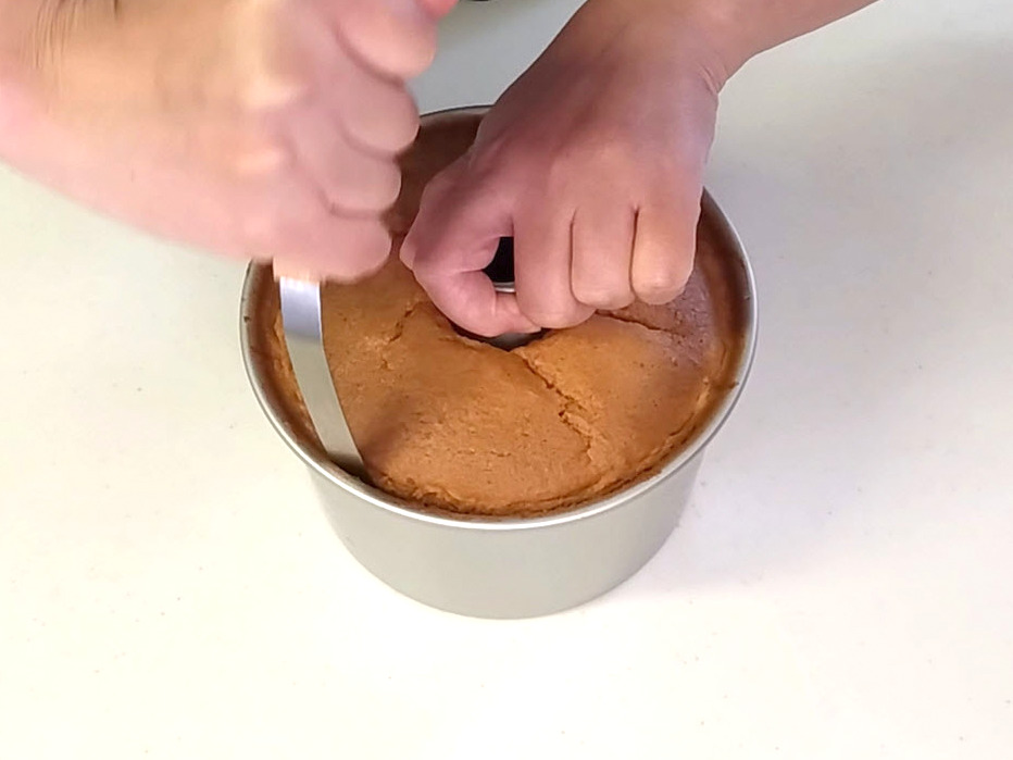 画像 大豆粉と豆腐の低糖質シフォンケーキ 手順9
