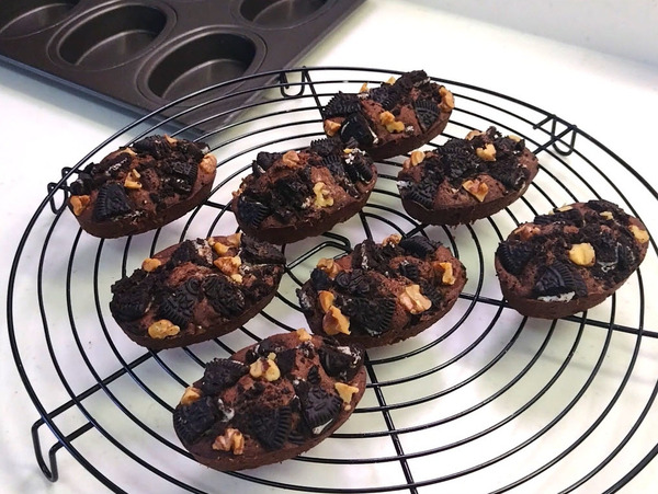 画像 食感が楽しい♪ ざくざくクッキーチョコケーキの作り方の手順6