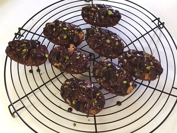 画像 食感が楽しい♪ ざくざくクッキーチョコケーキの作り方の手順7