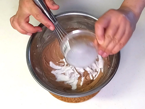 爽やかな甘さ♪ チョコミントカップケーキの作り方の手順4