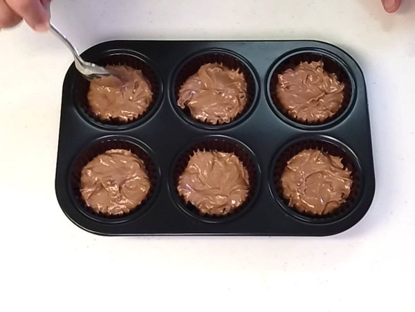 爽やかな甘さ♪ チョコミントカップケーキの作り方の手順5