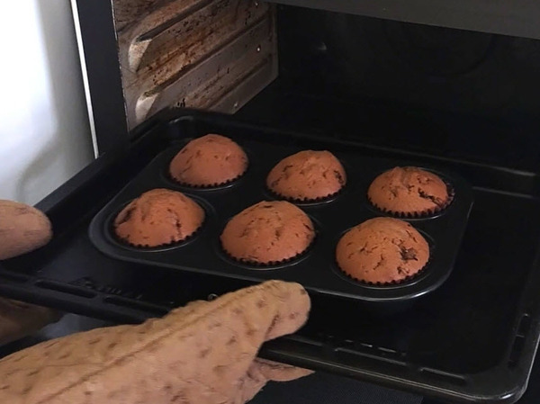 爽やかな甘さ♪ チョコミントカップケーキの作り方の手順6