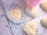 ハートのいちごメロンパンの作り方の手順10