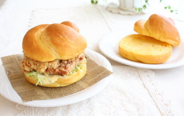 画像 チキンタツタ風バンズの完成写真