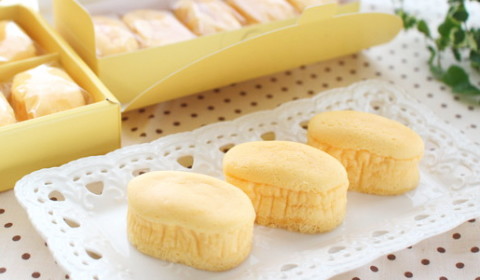 プチチーズスフレの完成写真