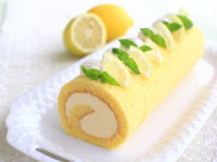 暑い時期のデザートにもピッタリ♪ レモンロールケーキの作り方の手順16