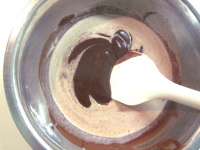 バレンタインに♪ 転写シートのチョコレートボンボンの作り方の手順2