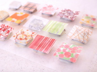 バレンタインに♪ 転写シートのチョコレートボンボンの作り方の手順7