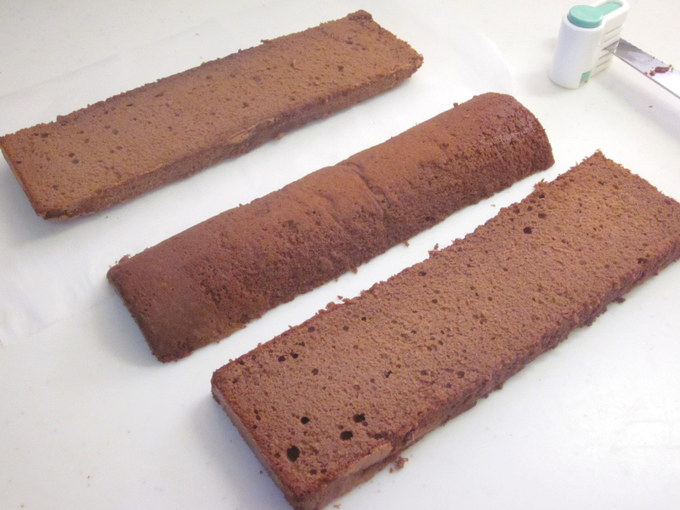大人なクリスマス♪ チョコガナッシュのブッシュドノエルの作り方の手順9