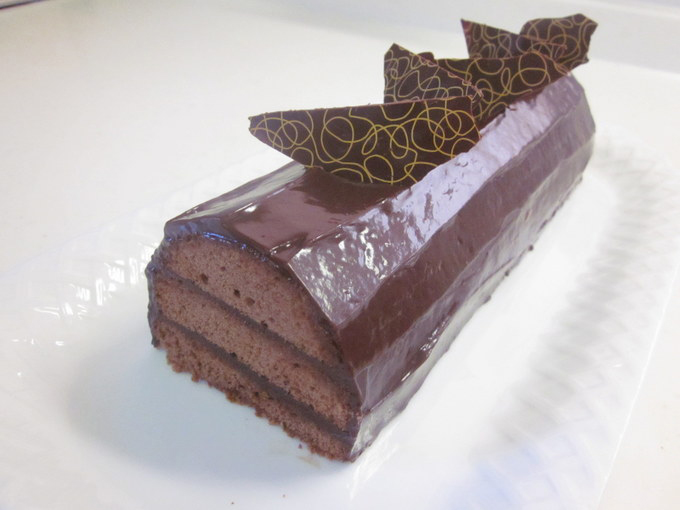 大人なクリスマス♪ チョコガナッシュのブッシュドノエルの作り方の手順12