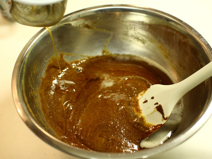 ビターな香りで大人風味♪ カフェチョコフィナンシェの作り方の手順4