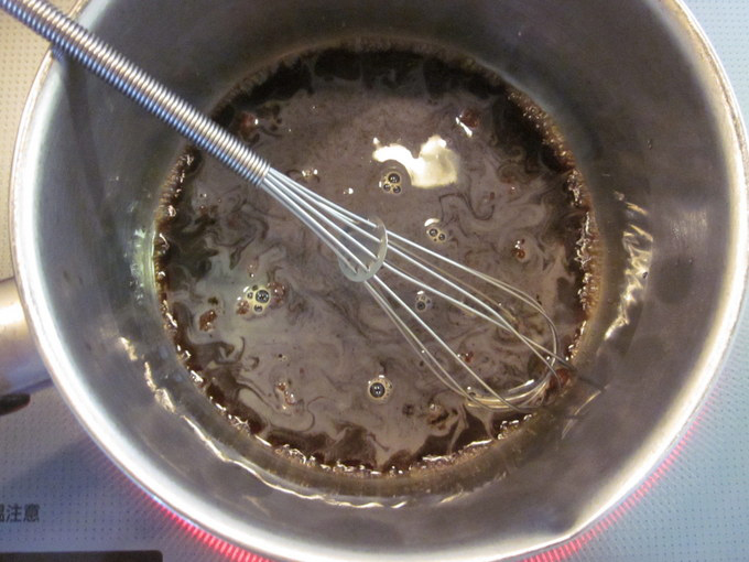 黒みつときなこを添えて♪ ガラスデザート瓶で豆乳黒糖プリンの作り方の手順1