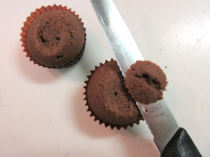 大人のバレンタイン♪ ガナッシュフラワーマフィンの作り方の手順8