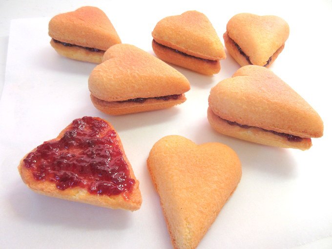ハートが可愛い♪ ベリーサンドチョコケーキの作り方の手順7