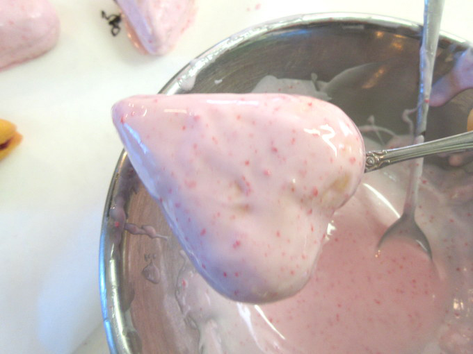 ハートが可愛い♪ ベリーサンドチョコケーキの作り方の手順8