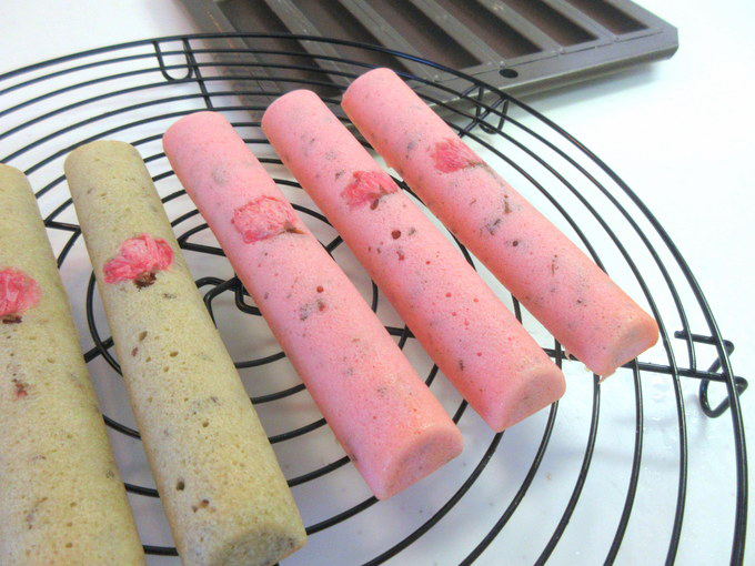 画像 餡入り和風味♪ 桜の和風フィナンシェの作り方の手順8