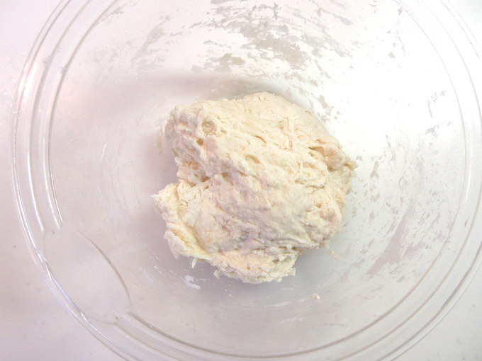 桜色のマーブル模様♪ 桜あんのミニ食パンの作り方の手順1