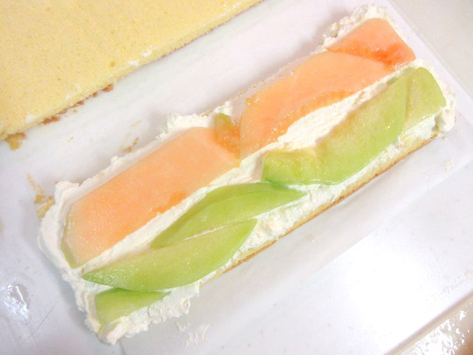 旬の味わい♪ メロンショートケーキの作り方の手順10