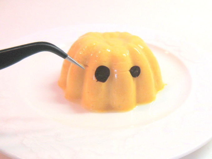 アガーで簡単♪ ハロウィンかぼちゃプリンの作り方の手順11