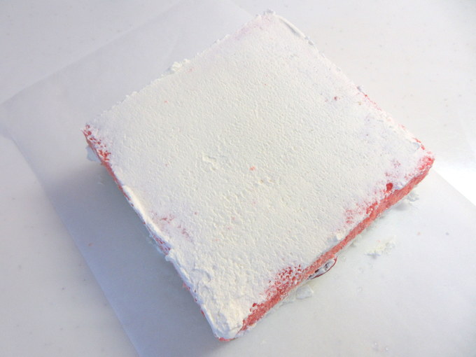 ほんのり桜風味♪ ひな祭りショートケーキの作り方の手順12