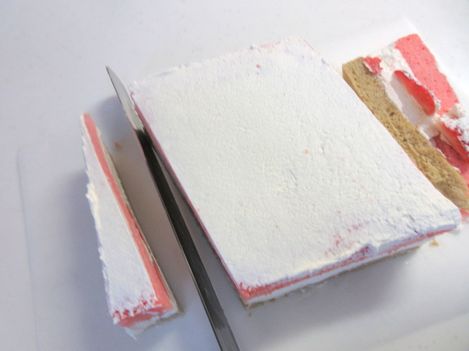 ほんのり桜風味♪ ひな祭りショートケーキの作り方の手順13