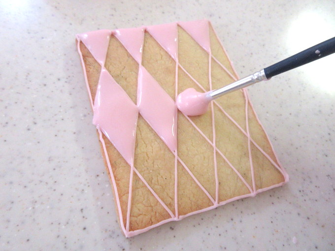お花畑のお菓子の家♪ フラワーヘクセンハウスの作り方の手順16