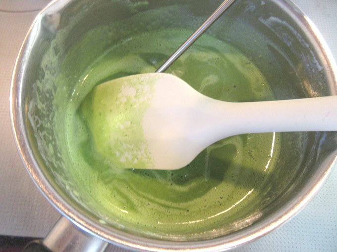 口どけなめらか♪ 抹茶のババロアの作り方の手順3