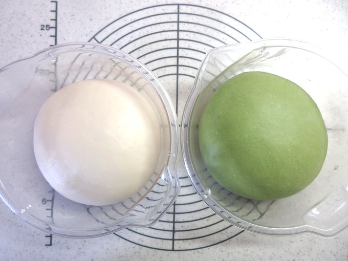 くるくる楽しい♪ うずまき抹茶食パンの作り方の手順6