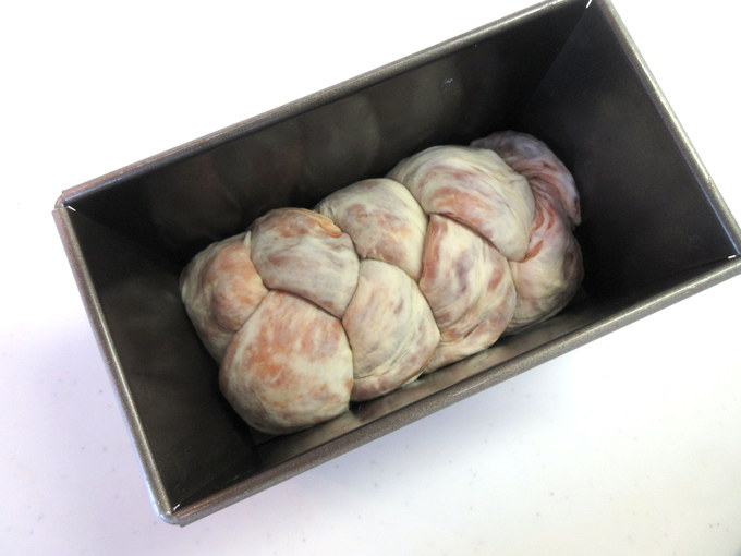 贅沢な甘さ♪ マロンマーブル食パンの作り方の手順13