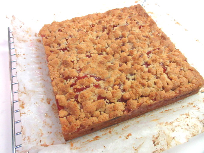画像 さくさく甘酸っぱい♪ アップルクランブルケーキの作り方の手順8