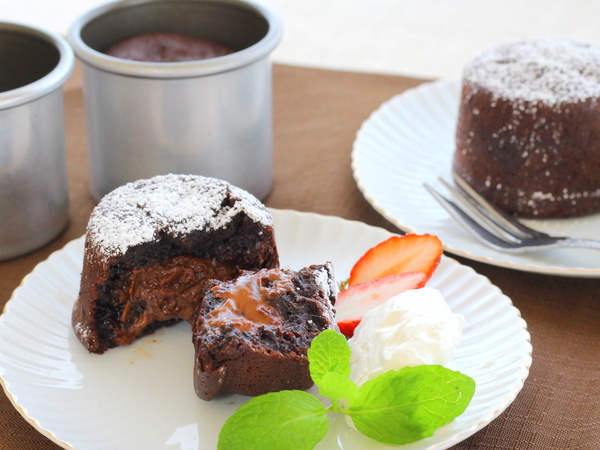 画像 市販のチョコでお手軽に♪ フォンダンショコラの作り方の手順9