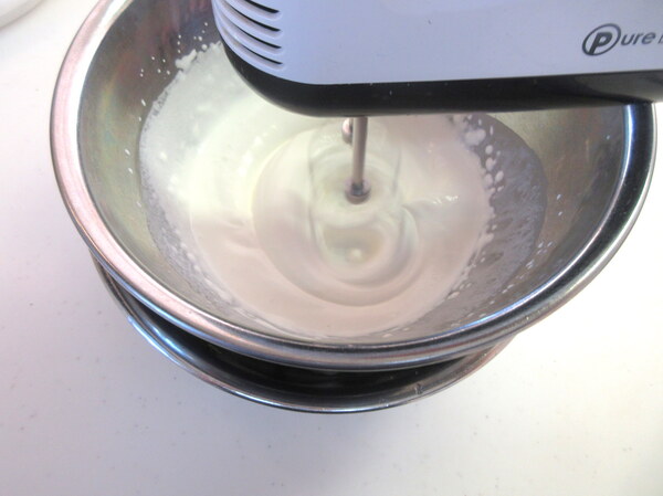 画像 ホワイトチョコ入り♪ 抹茶のクリームシフォンの作り方の手順12