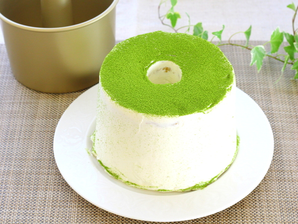 画像 ホワイトチョコ入り♪ 抹茶のクリームシフォンの作り方の手順15