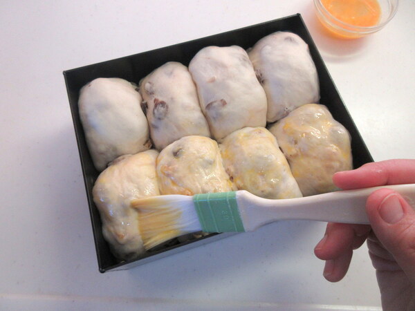 たっぷり大き目♪ レーズンちぎりパンの作り方の手順14
