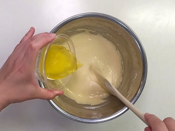 画像 しっとりひたひた♪ アーモンドブランデーケーキの作り方の手順5