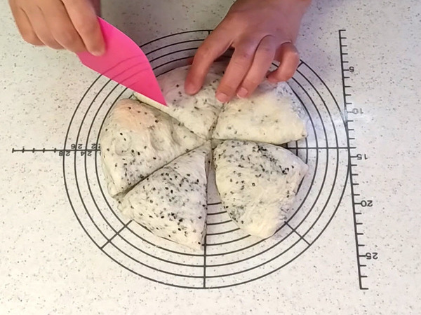 国産小麦で♪ 黒ごまソフトフランスの作り方の手順8