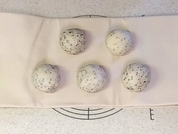 国産小麦で♪ 黒ごまソフトフランスの作り方の手順10