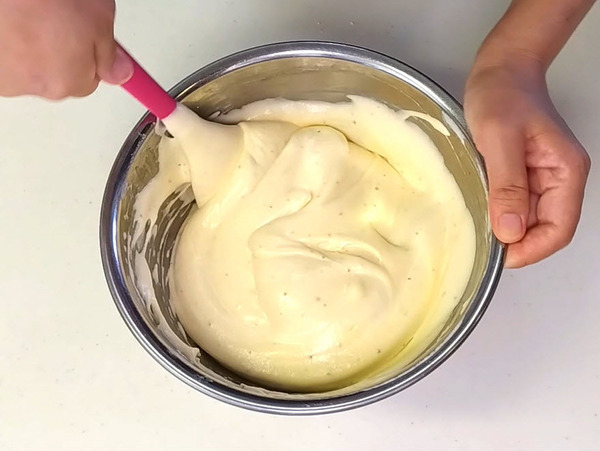 甘くない♪ お食事用 塩シフォンケーキの作り方の手順5