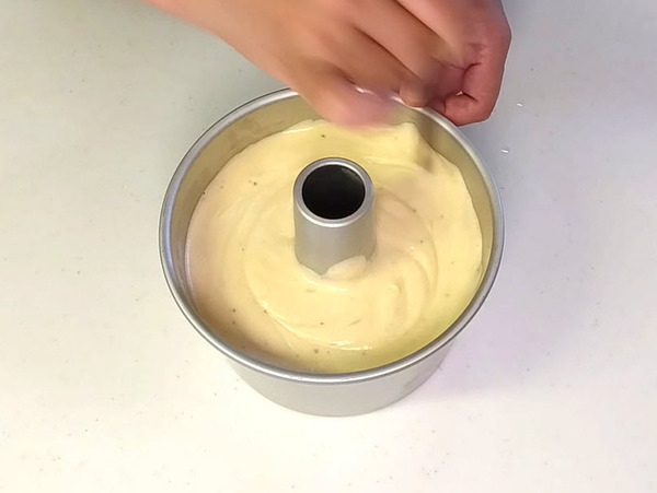 甘くない♪ お食事用 塩シフォンケーキの作り方の手順6