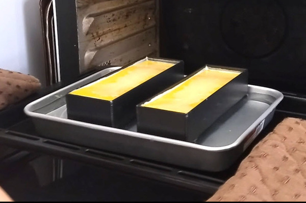 パウンド型で作る♪ 濃厚かぼちゃプリンの作り方の手順11