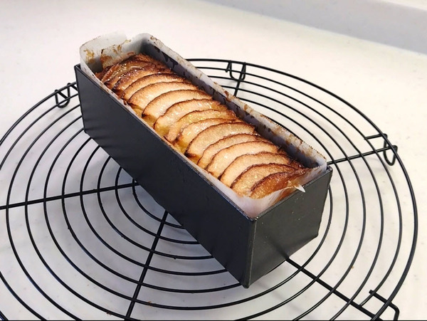 断面の層が楽しい♪ りんごのインビジブルケーキの作り方の手順7
