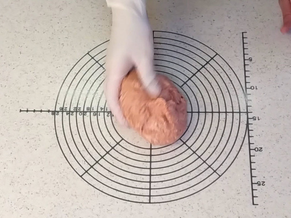 バンズ型で焼く♪ 桜あんぱんの作り方の手順3