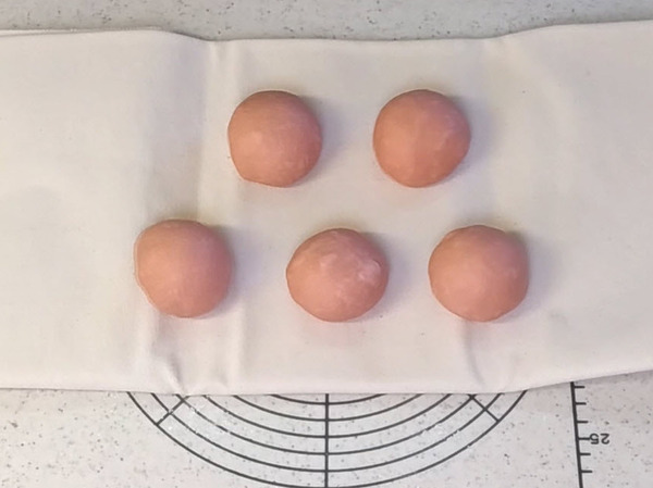 バンズ型で焼く♪ 桜あんぱんの作り方の手順10