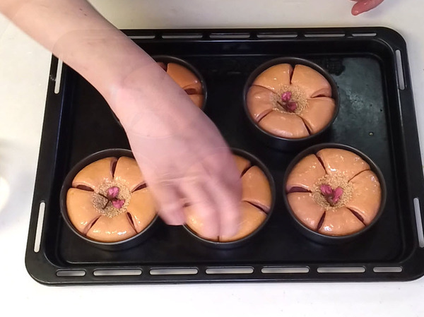 バンズ型で焼く♪ 桜あんぱんの作り方の手順19