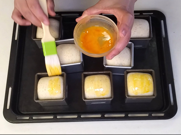 具をたっぷり詰めて♪ キューブサンドイッチの作り方の手順14