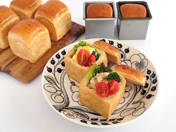 具をたっぷり詰めて♪ キューブサンドイッチの作り方の手順18