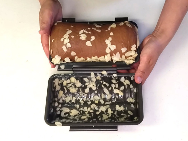 うず巻き模様♪ チョコナッツラウンドブレッドの作り方の手順14