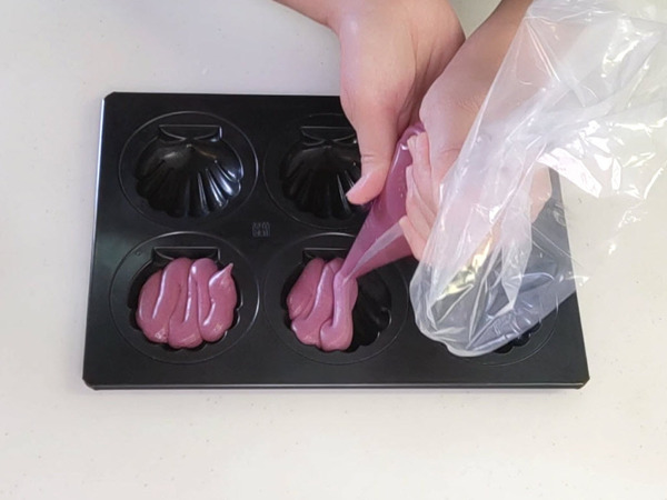 画像 秋の彩り♪ 紫いものマドレーヌの作り方の手順4