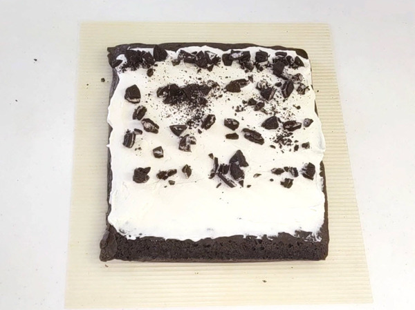 モノクロスイーツ♪ ブラックロールケーキの作り方の手順12